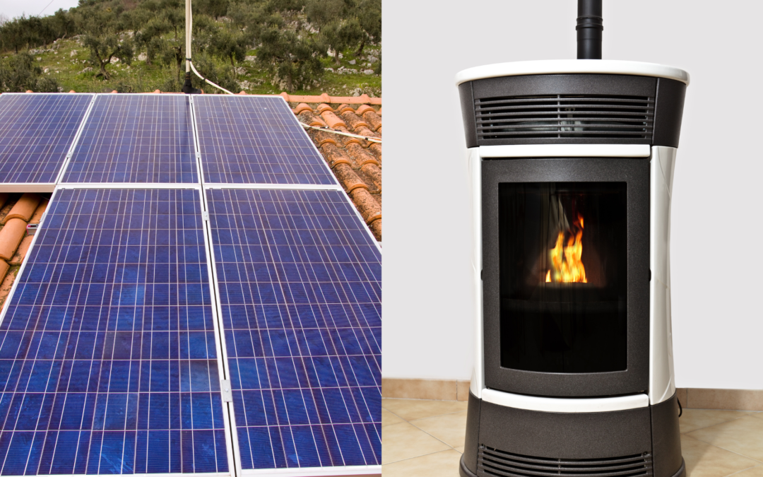 CalorCasa: Un Futuro Sostenibile con Energia Solare e Riscaldamento a Pellet e Legna
